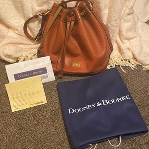 Dooney & Burke drawstring handbag- like New!